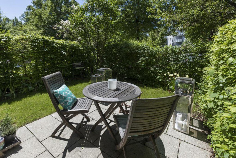 Terrasse Erdgeschosswohnung M�nchen