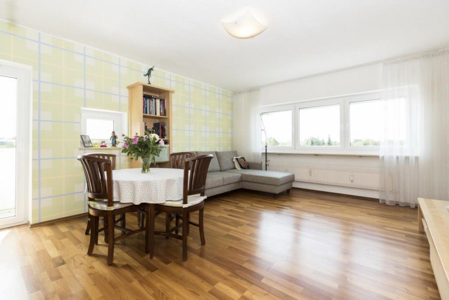 helles Wohnzimmer Etagenwohnung M�nchen