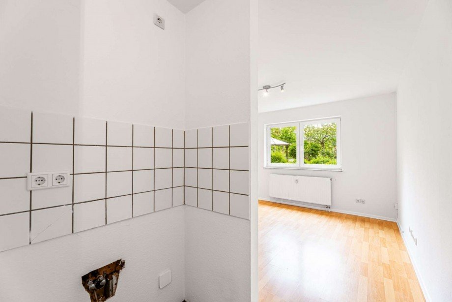 Flur mit K�che Erdgeschosswohnung F�rth