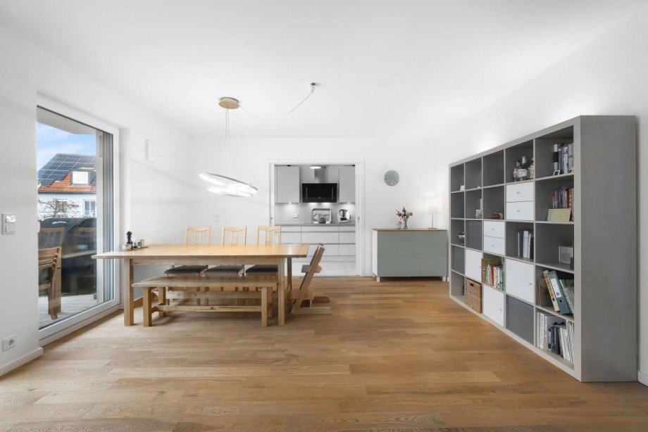 Wohnzimmer Etagenwohnung M�nchen