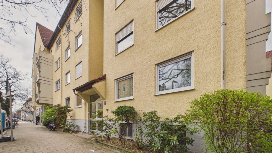 Au�enansicht Etagenwohnung M�nchen