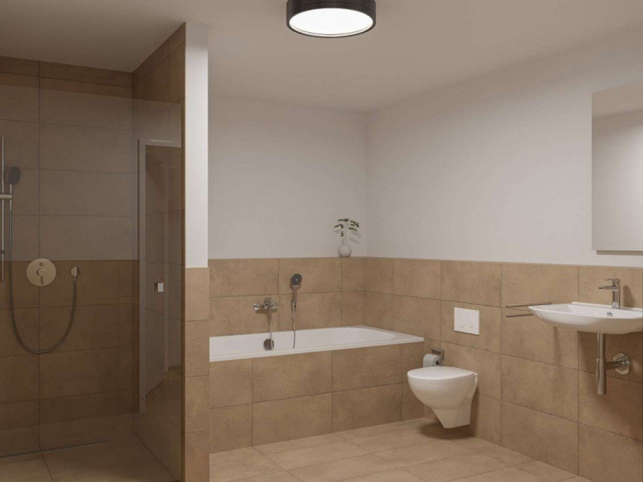 Badezimmer Erdgeschosswohnung N�rnberg