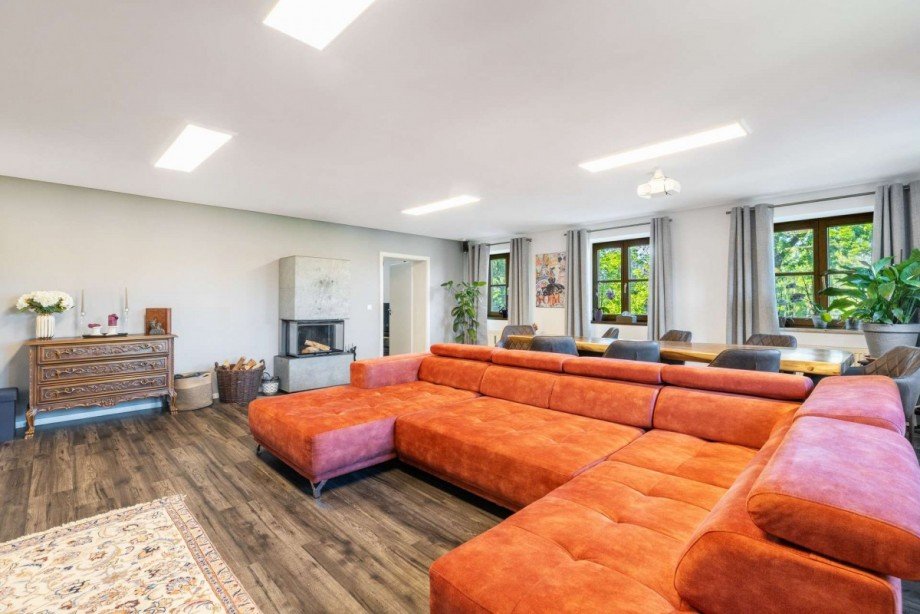 Offener Wohn-und Essbereich Etagenwohnung Bockhorn