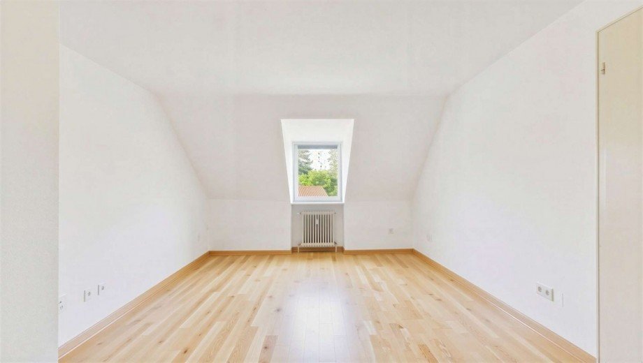 Schlafzimmer - (KI generiert) Dachgeschosswohnung M�nchen
