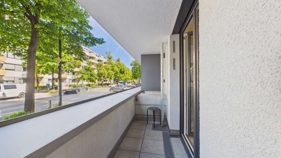 Balkon Erdgeschosswohnung M�nchen