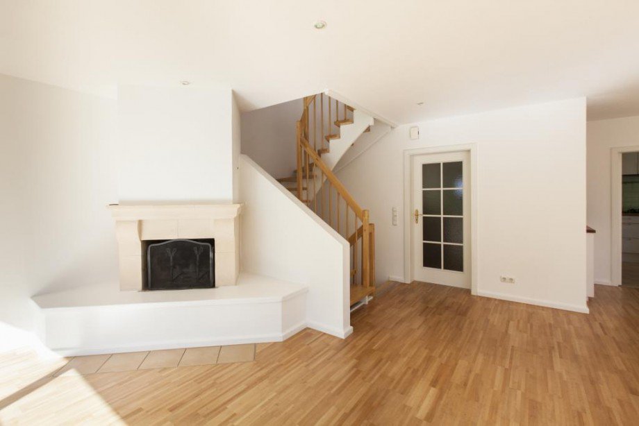 Wohnzimmer Doppelhaush�lfte M�nchen