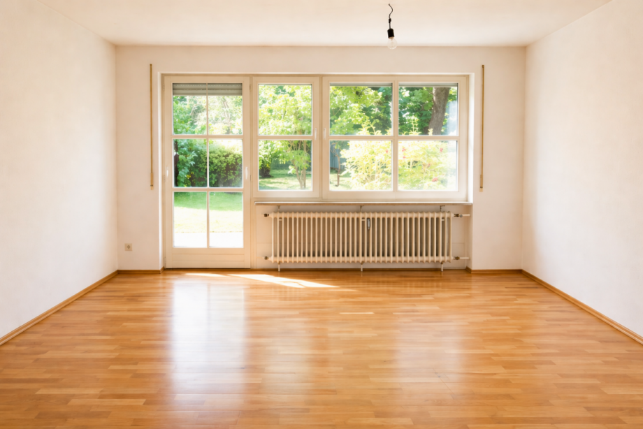 Wohnzimmer - (KI generiert) Terrassenwohnung M�nchen