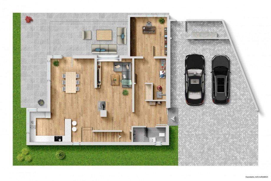 Grundriss EG Einfamilienhaus Schwarzenbruck