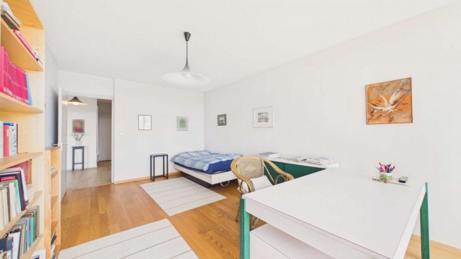 Elternschlafzimmer 3-Zimmer-Wohnung Etagenwohnung M�nchen