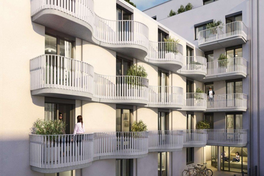 UNITED HOMES Innenhof Etagenwohnung M�nchen