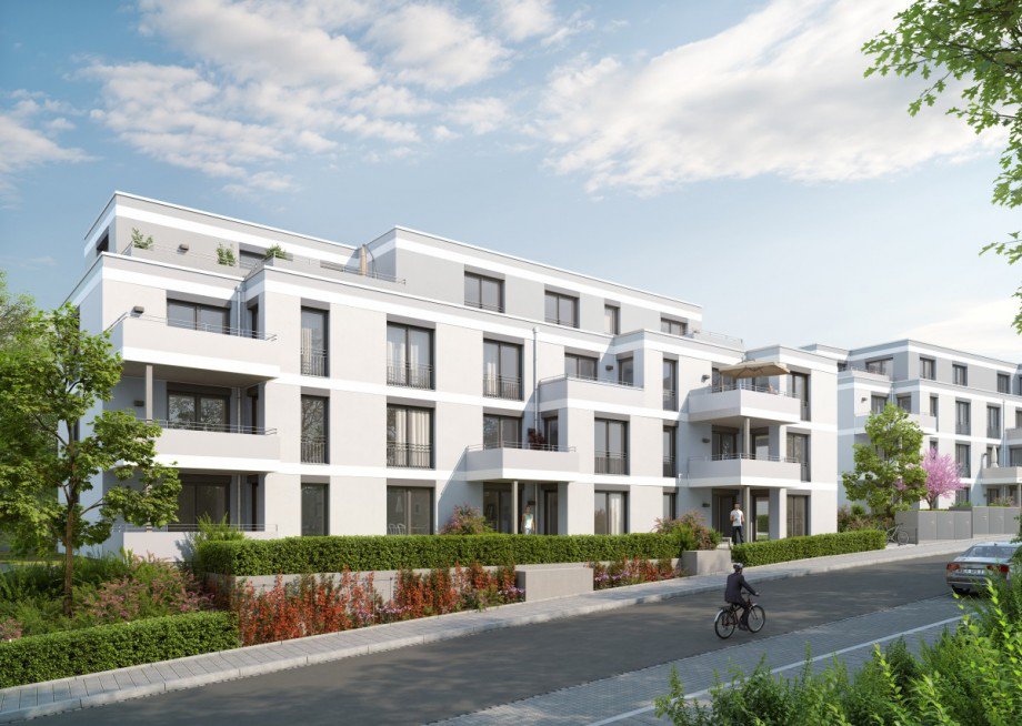 Visualisierung Au�enansicht 02 Etagenwohnung N�rnberg