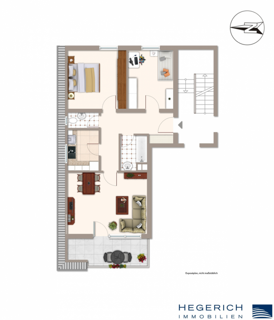 Grundriss Etagenwohnung M�nchen