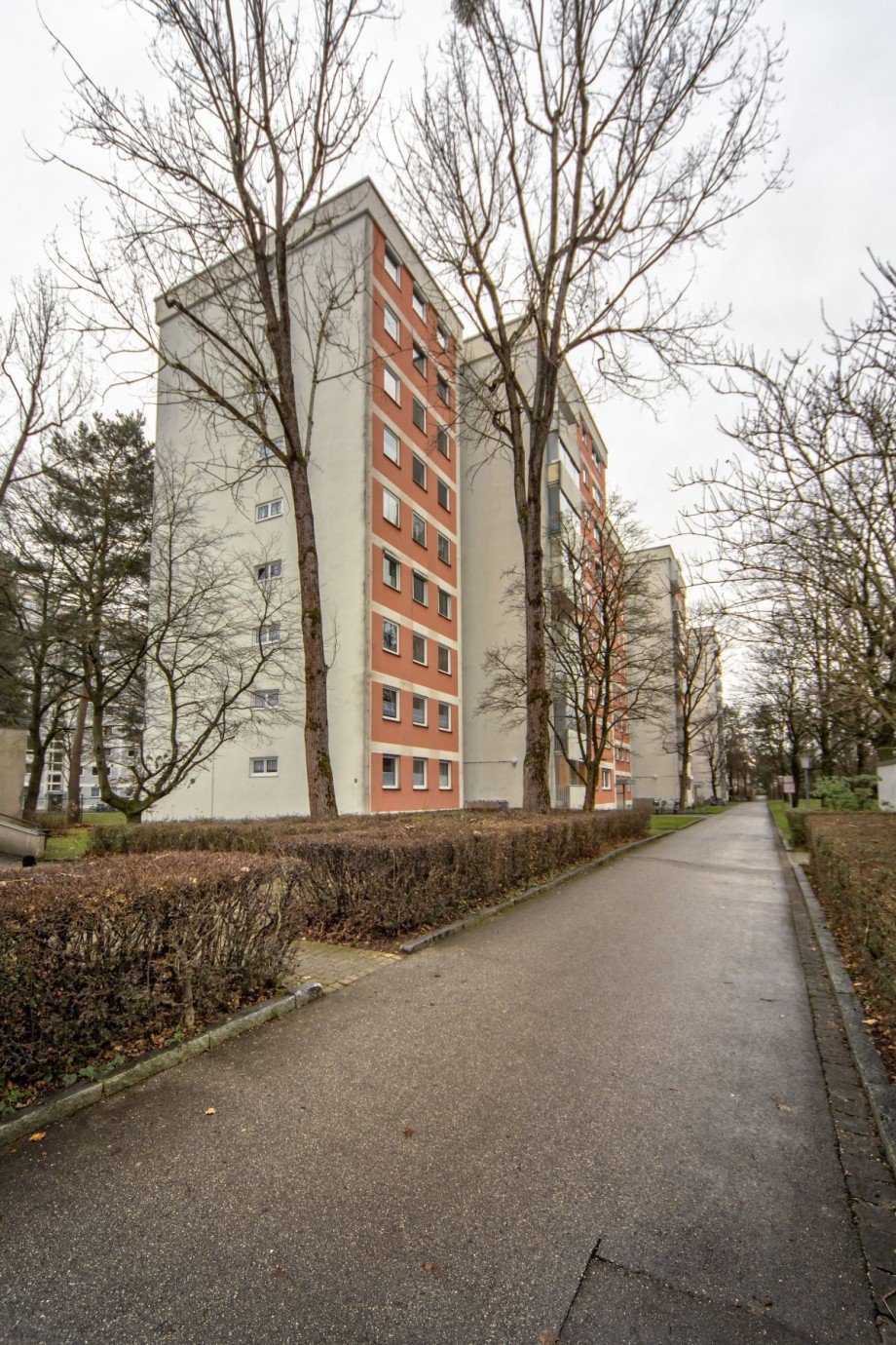 Zuweg zum Haus Wohnung M�nchen